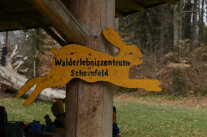 Schild WEZ Schernfeld